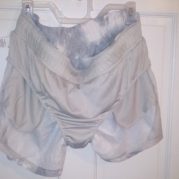 Real Running Shorts w/pockets, built in liner/panty Size XL (16-18) Grey marble - Picture 4 of 7